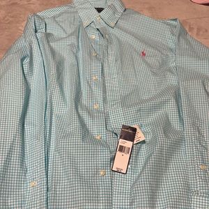 Ralph Lauren polo button down med (item#24)